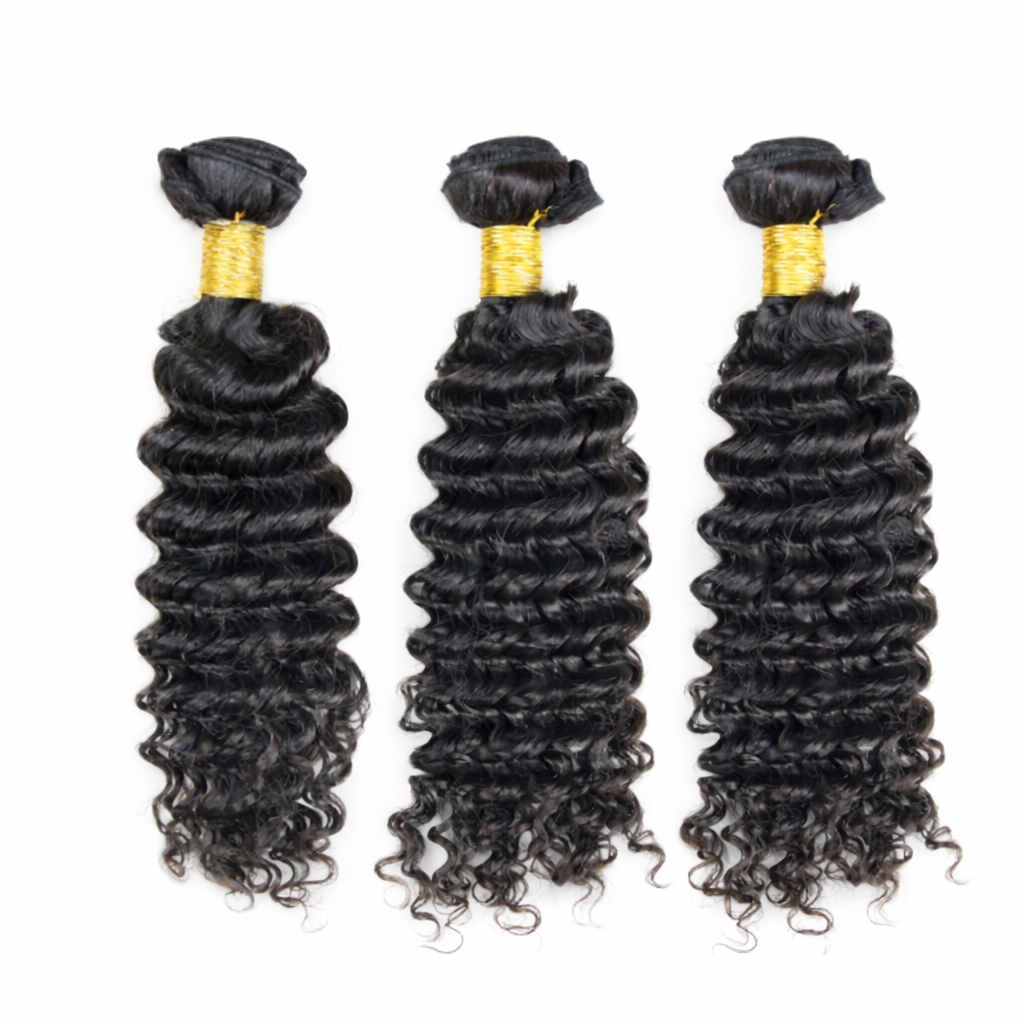 Luxury curly 
Deep Wave – 3 Bundle Set